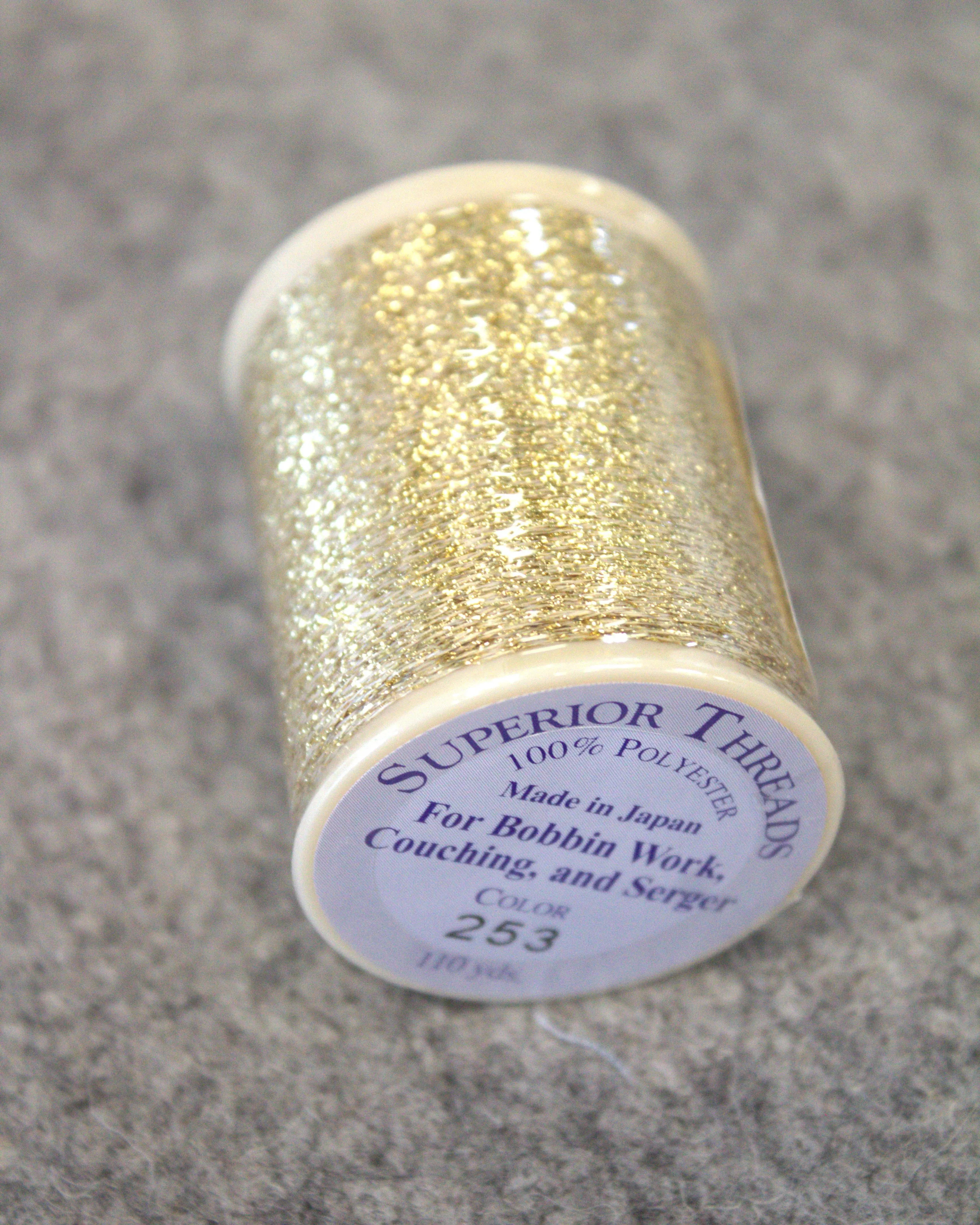 Razzle Dazzle 8wt. Polyester Thread- #253 Gold Crown