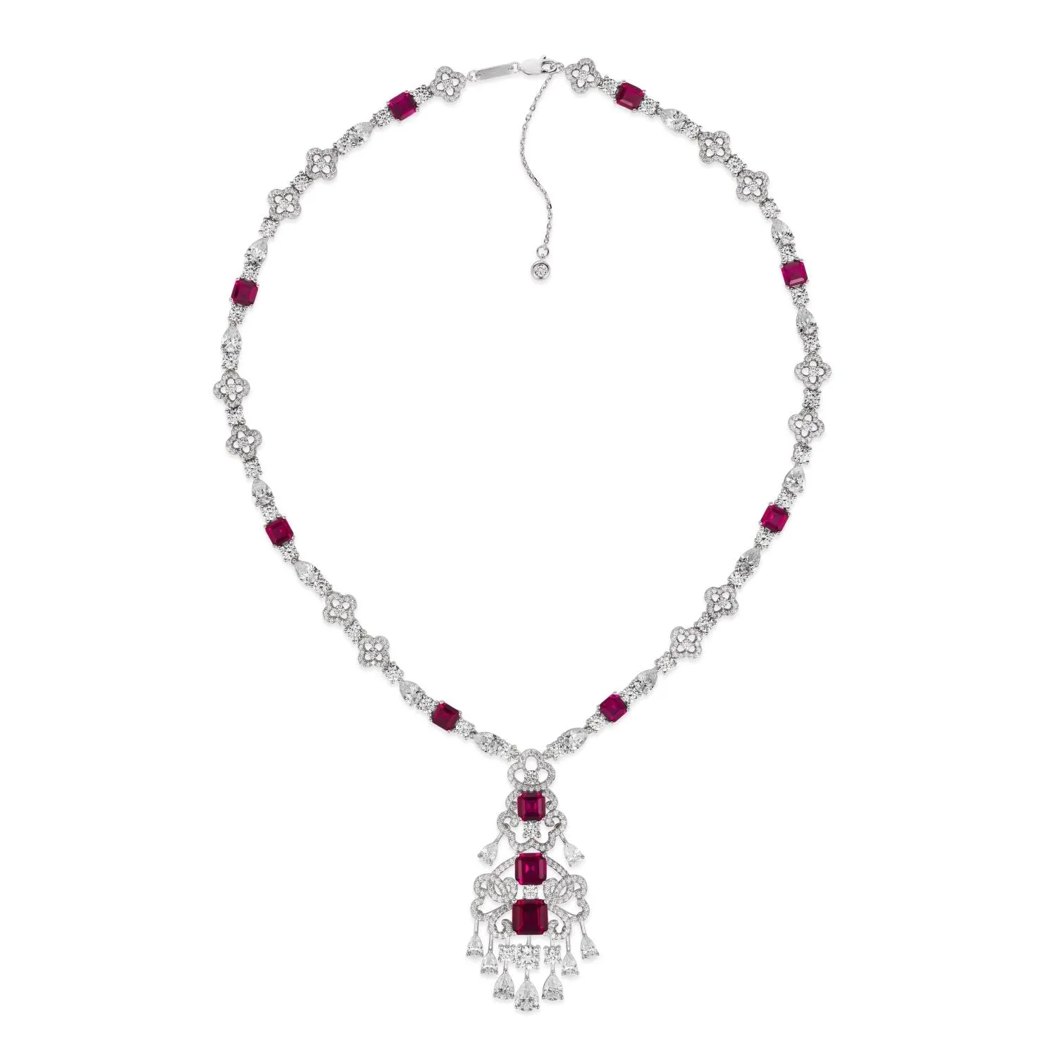 Royal Opulence Crystalline Necklace