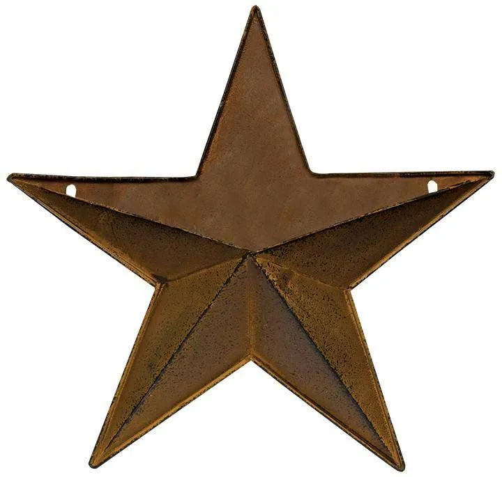 Rust/Black Pocket Star, 12"