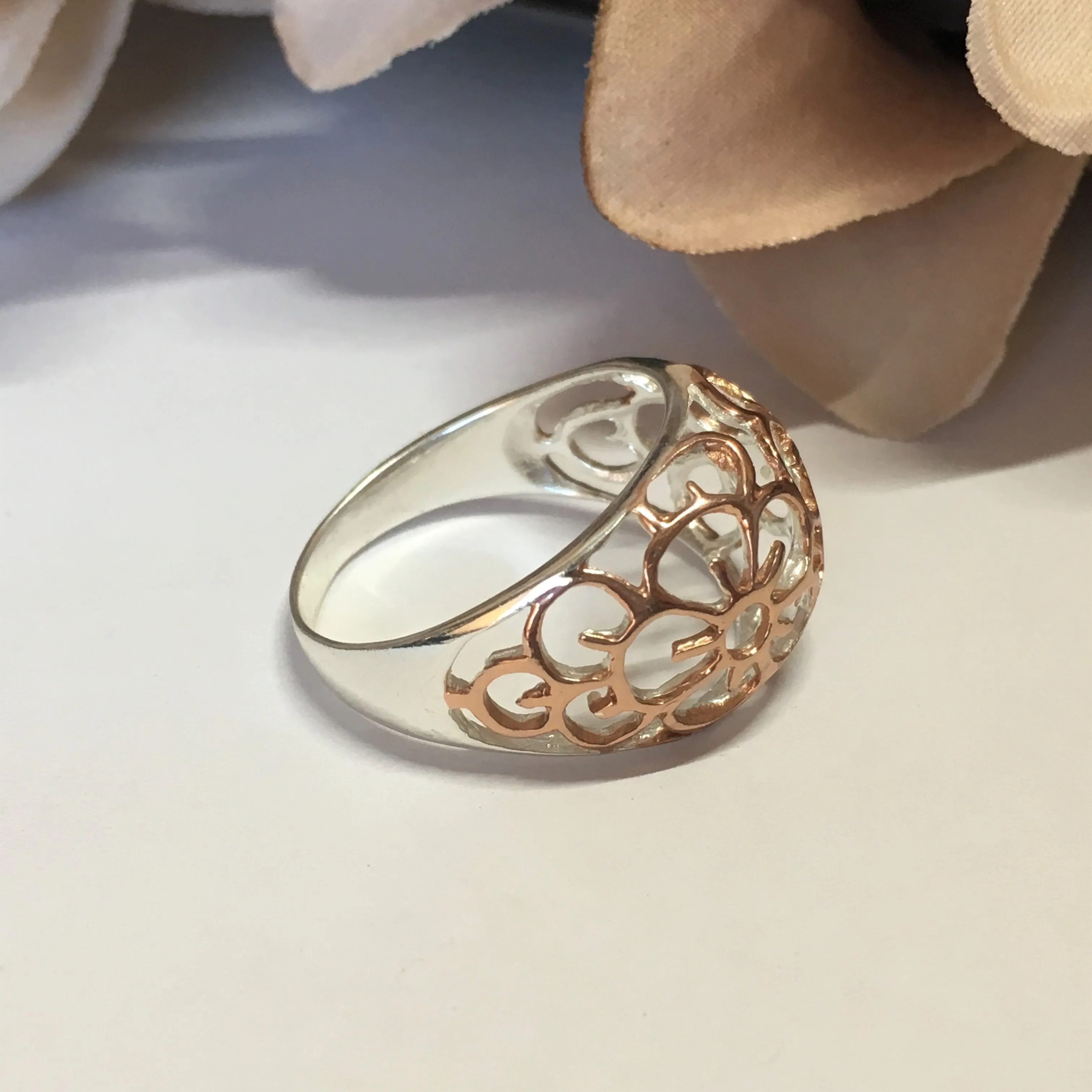 Sunset Bloom Ring - VR201