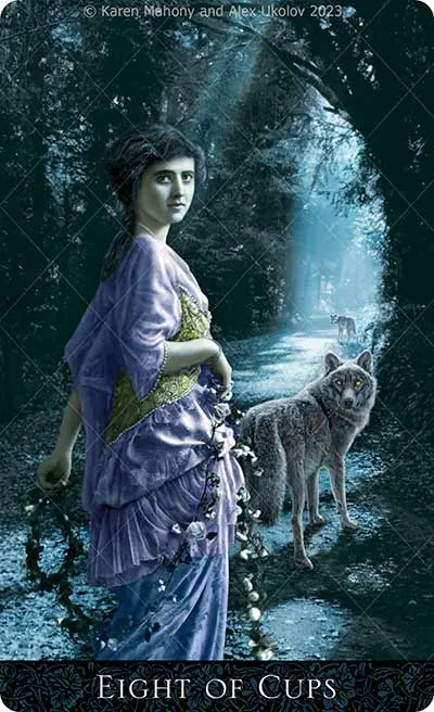 The Bohemian Gothic Tarot fourth edition, standard size.