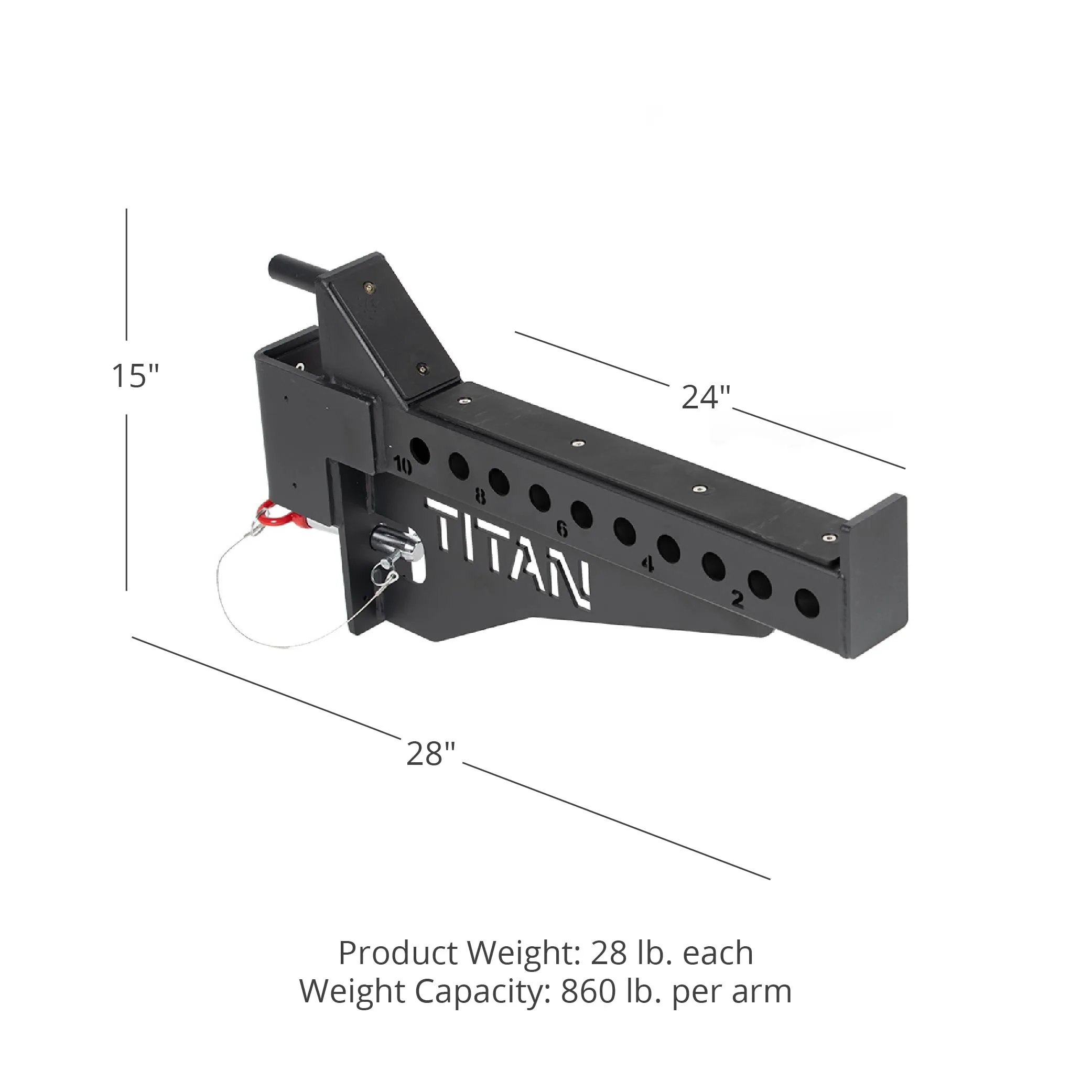 TITAN Series Spotter Arms