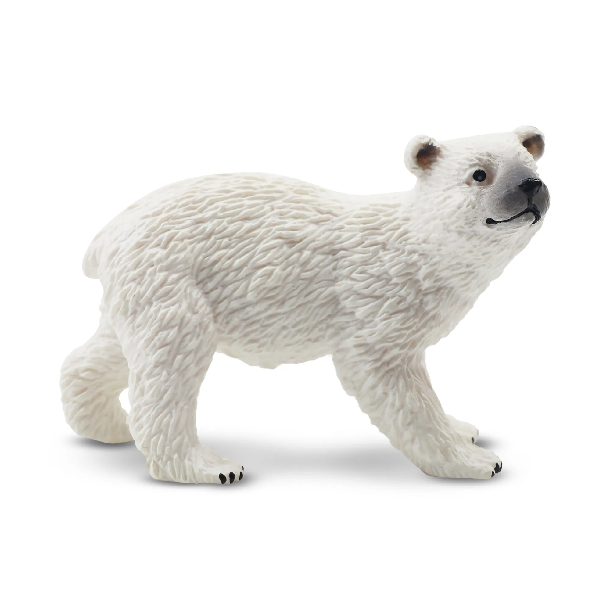 Toymany Head-Turned Polar Bear Cub Figurine