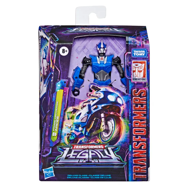 Transformers Generations Legacy Deluxe Autobot Prime Universe Arcee