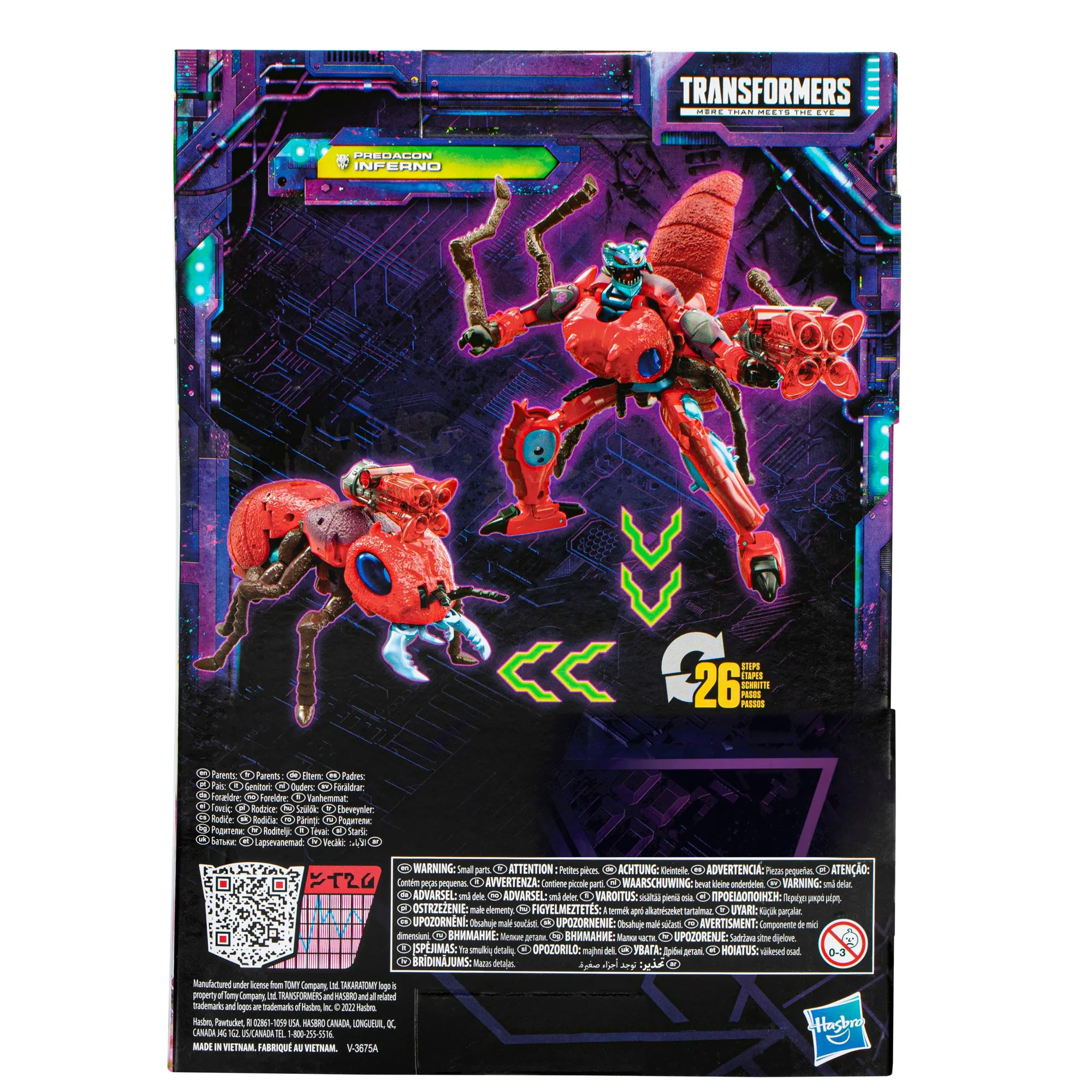 Transformers Generations Legacy Voyager Predacon Inferno