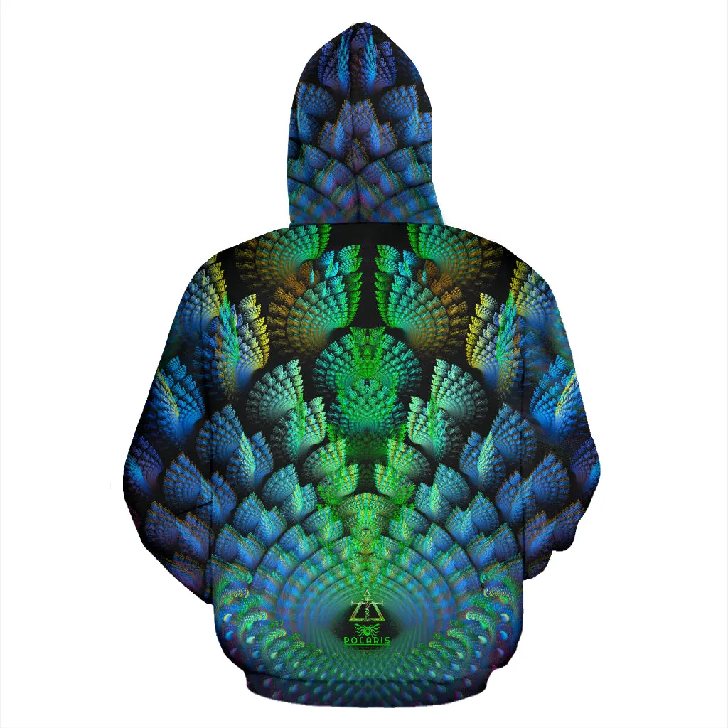 Tropical Wave | Zip-Up Hoodie | POLARIS