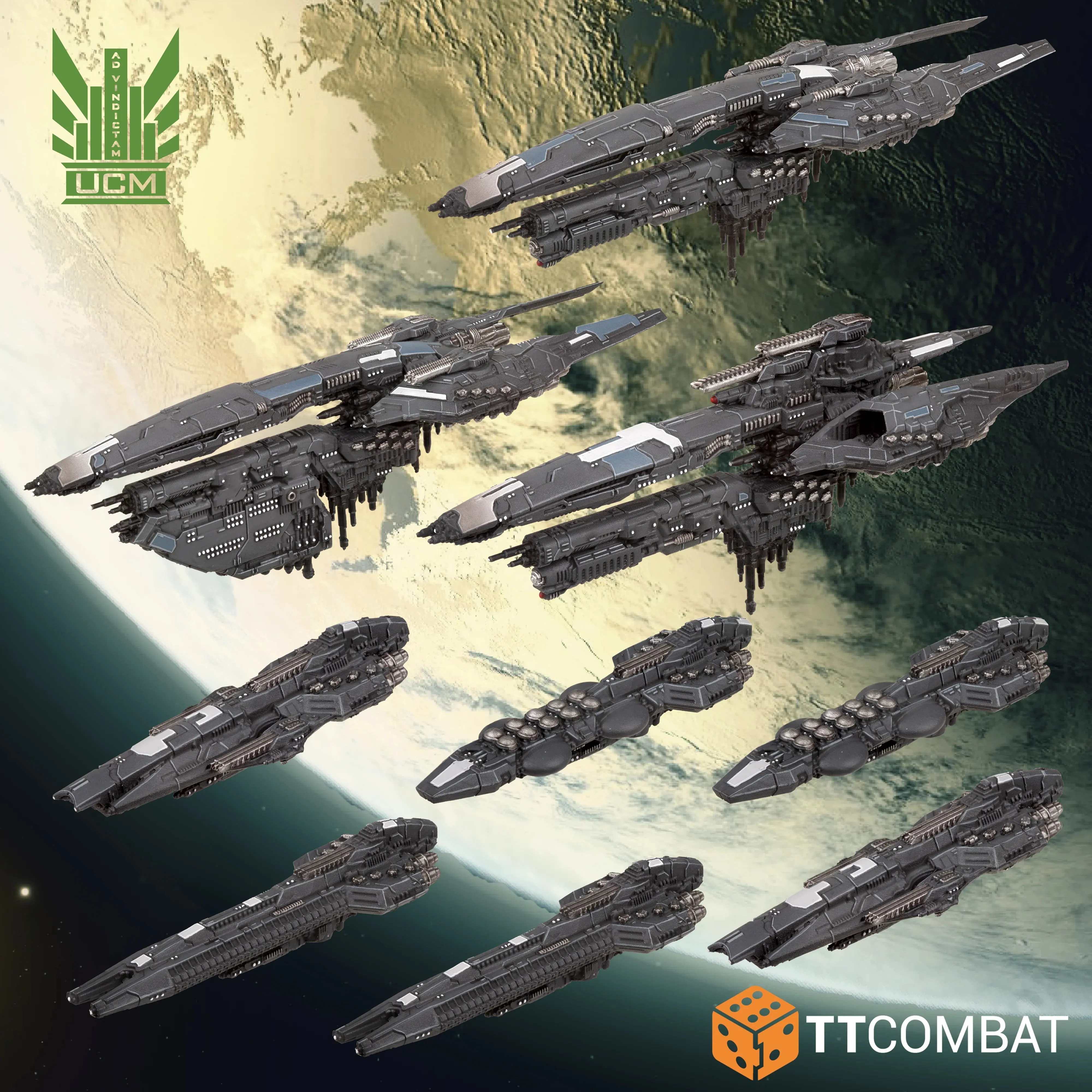 UCM Core Ships - Dropfleet Commander 2.0