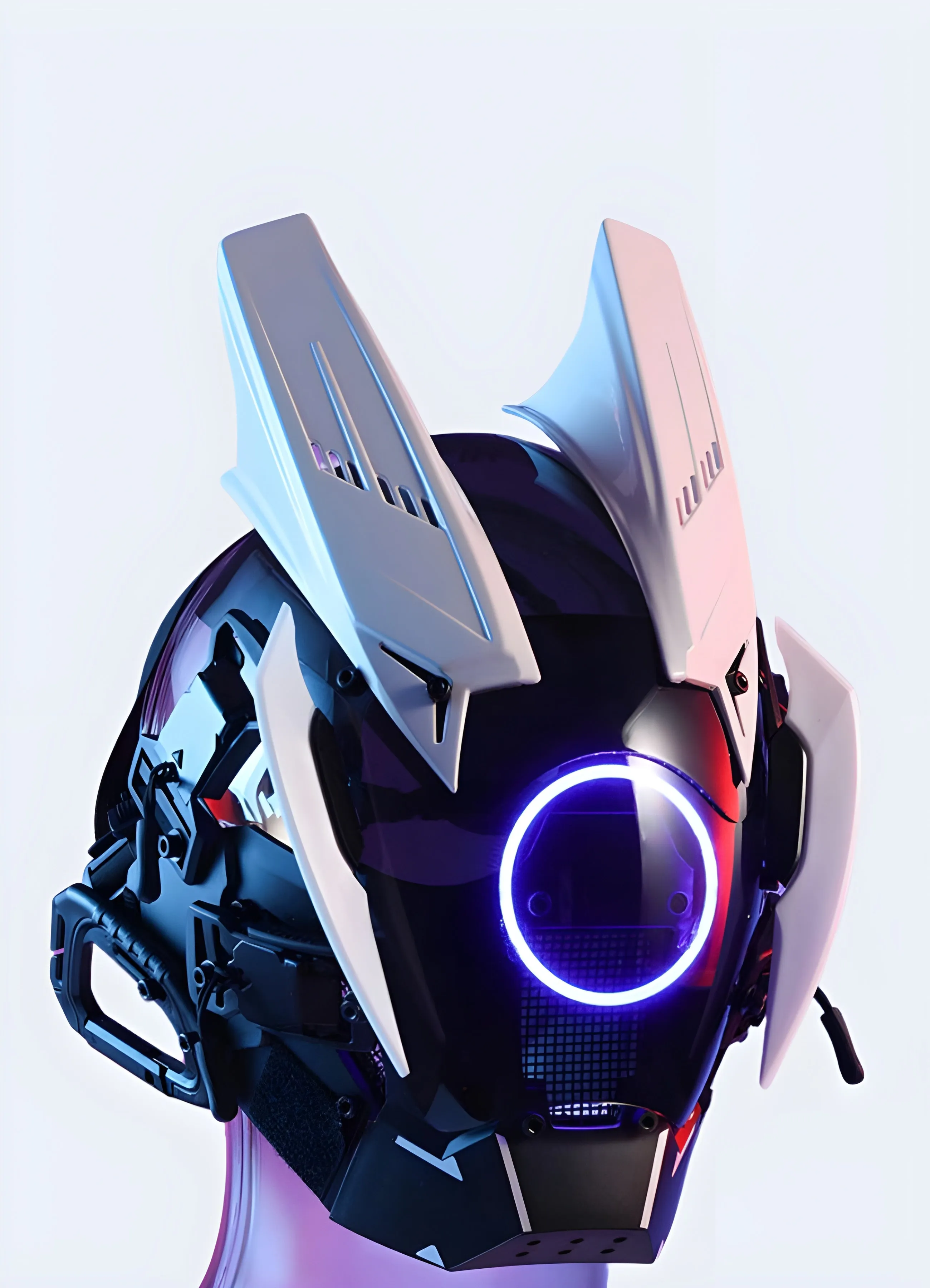 Warrior Cyberpunk Helmet